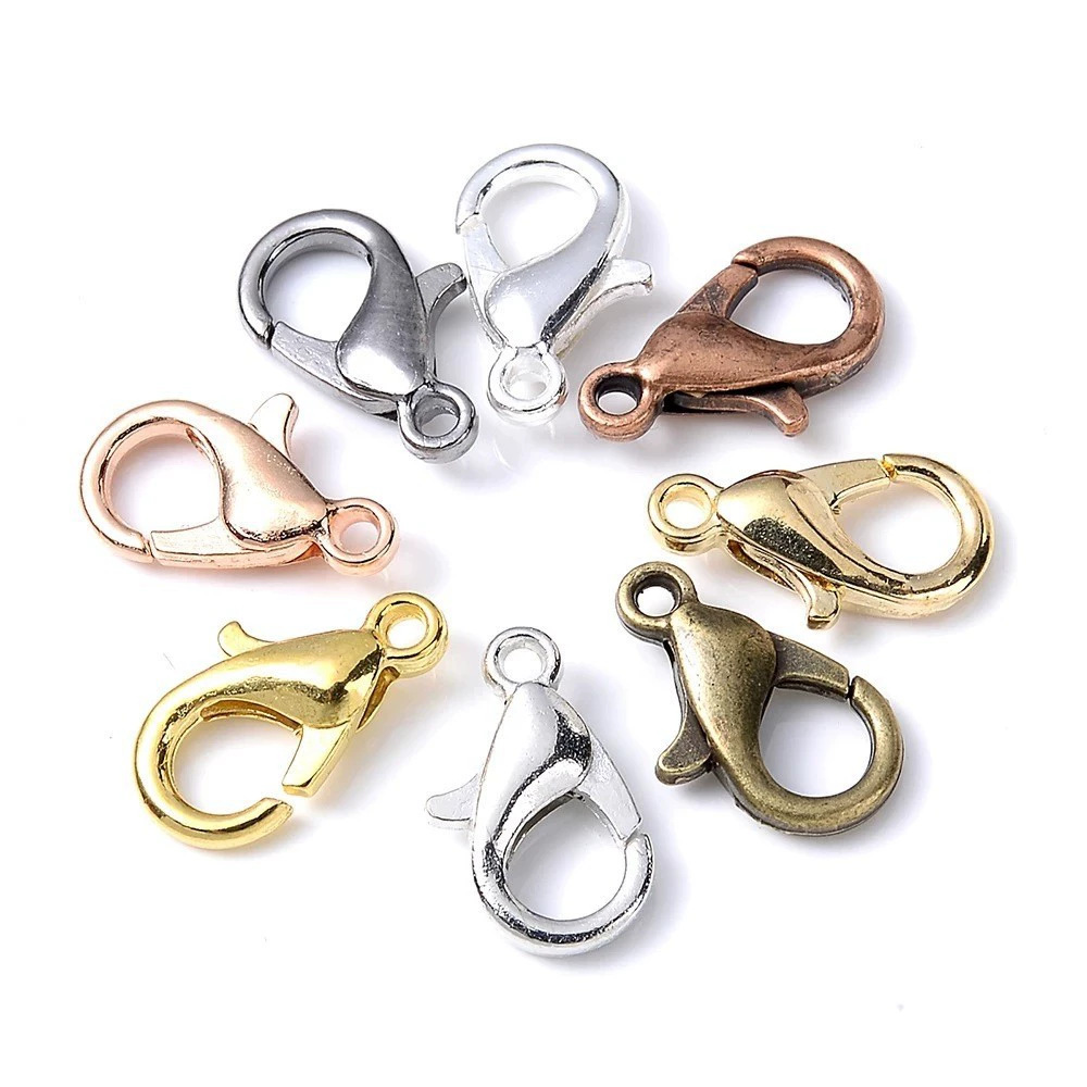 Jewelry Making Kit For Adults - 100 Pezzi Chiusure a Moschettone in