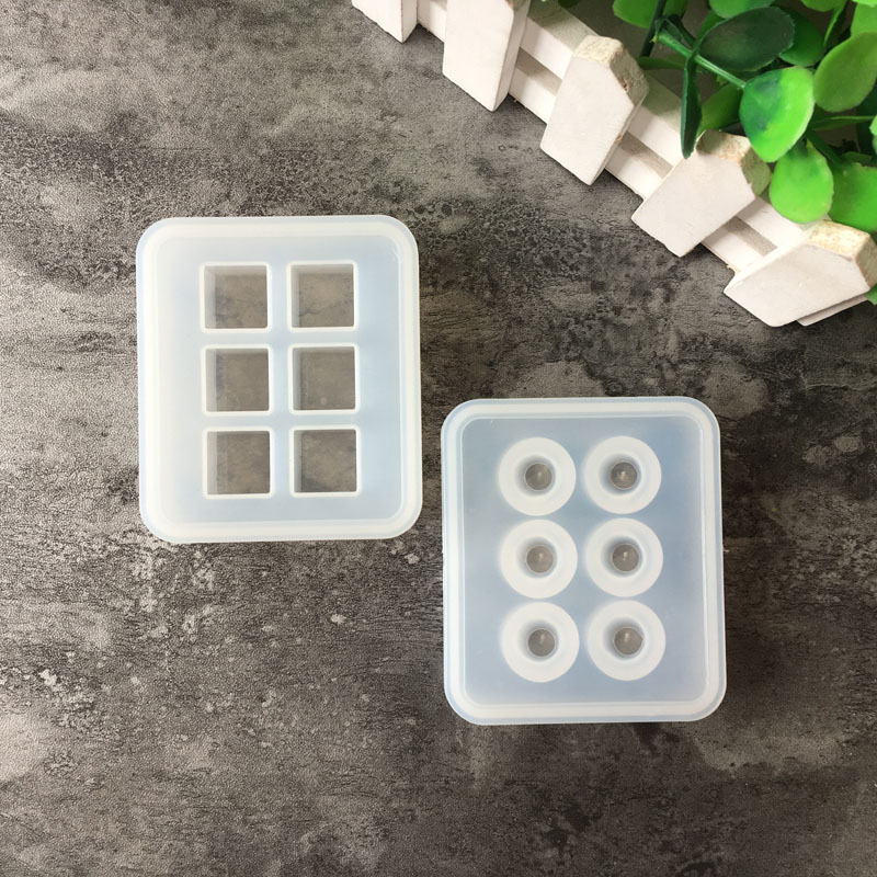 Jewelry Making Mold - Stampo in Silicone 16 millimetri Cubo