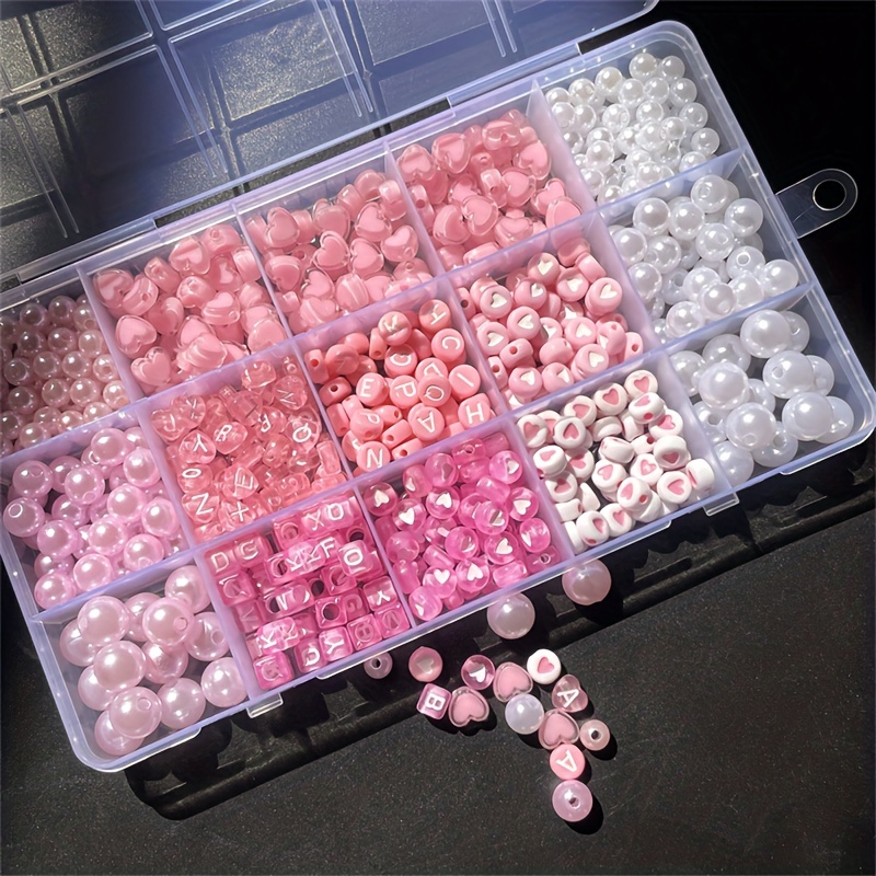 Jewelry Making Organizer - Set di 10 Pezzi con Alfabeto
