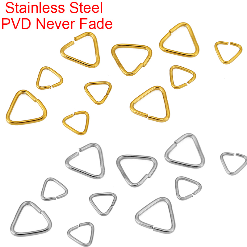 Jewelry Making Looper Tool - 50 Pezzi Anelli a Triangolo in