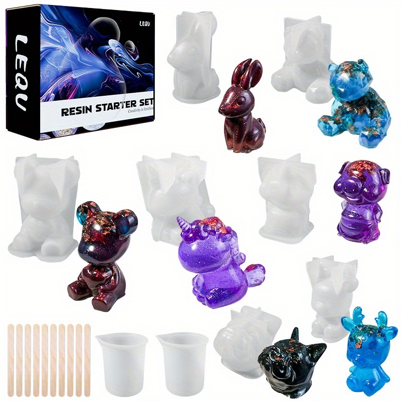Jewelry Making Mold - Set di 19 stampi in resina,