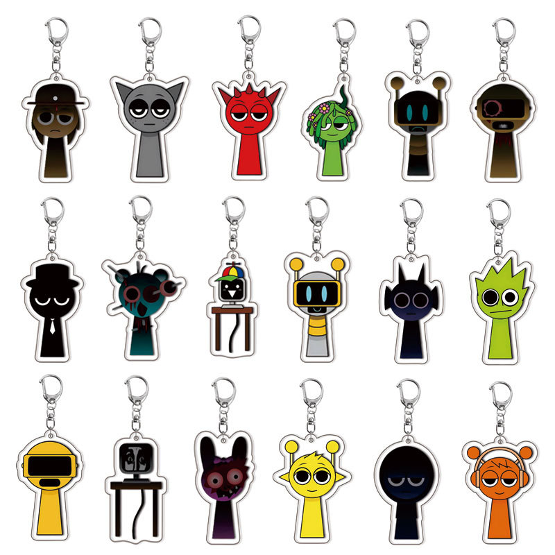 Jewelry Making Resin - Portachiavi Incredibox Sprunky Beats Rhythm Crew,