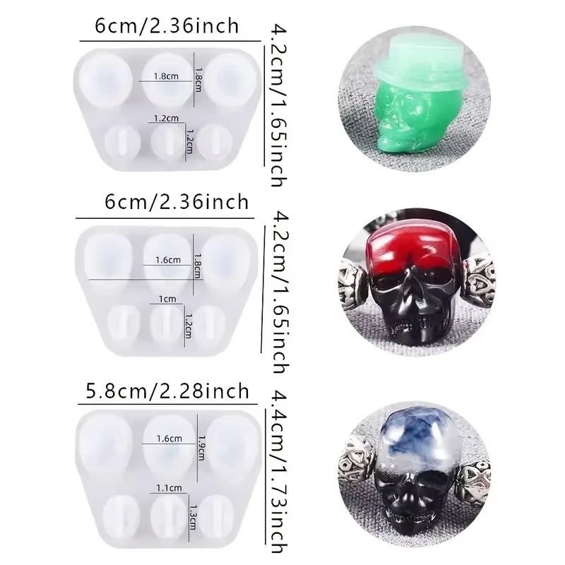 Jewelry Making Mold - 3 pezzi di stampi in resina