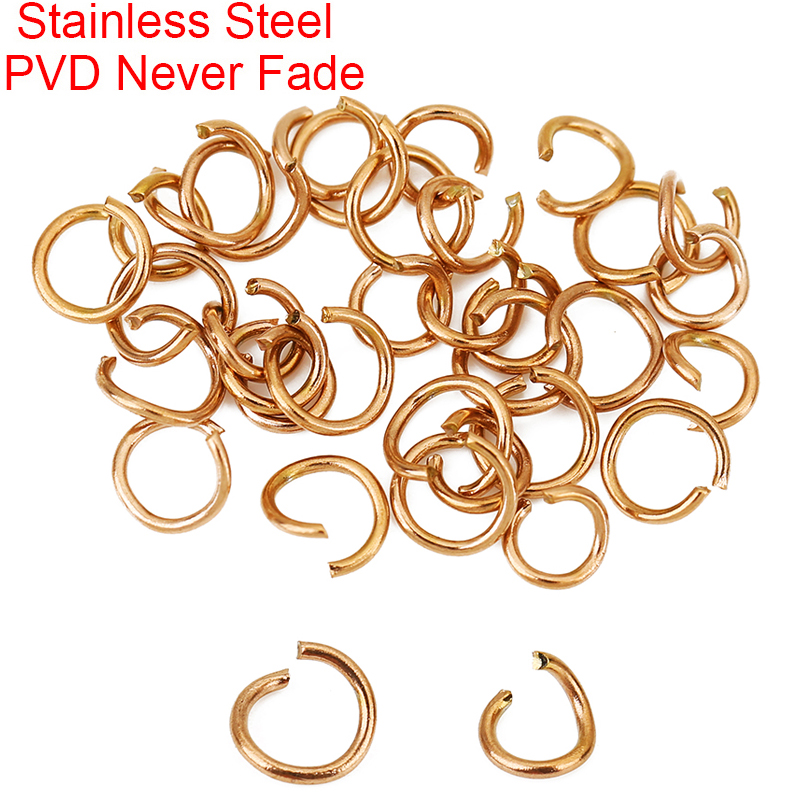 Jewelry Making Looper Tool - 100 pezzi di anelli aperti in