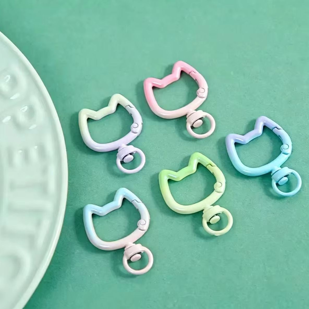 Jewelry Making Kit For Adults - 5-10 Pezzi Moschettone Portachiavi a Forma