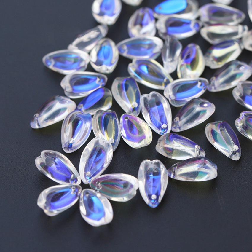 10 pz Trasparente Aurora Moonl - Jewelry Making Qc recensione e prezzo