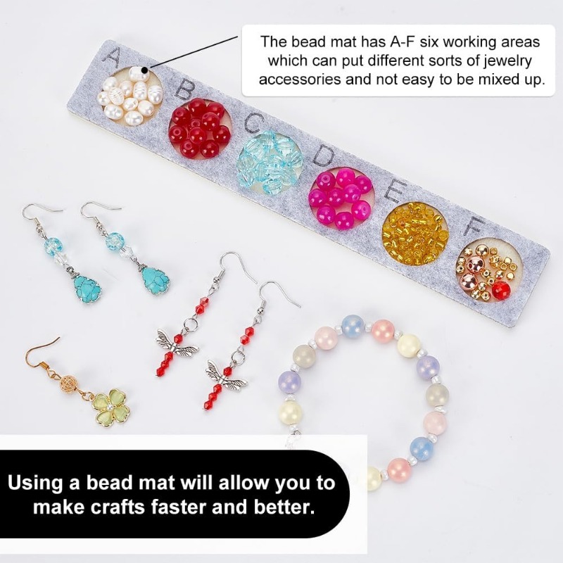 10pcs Bead Design vassoi Bead  - Jewelry Making Organizer recensione e prezzo
