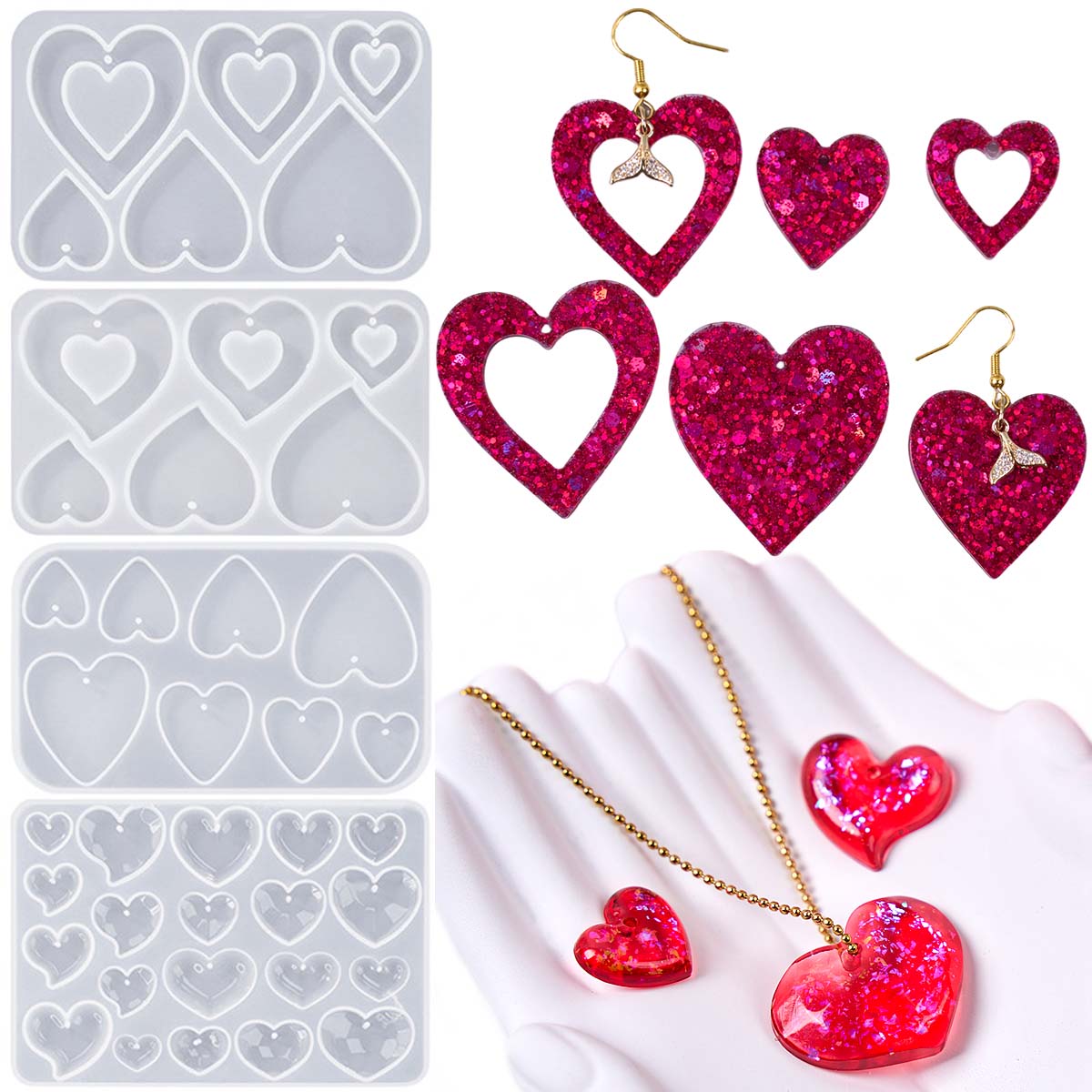 Stampo in silicone a forma di  - Jewelry Making Mold recensione e prezzo