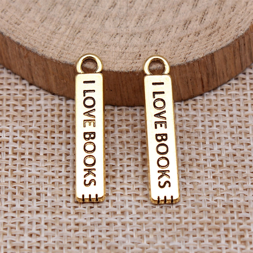 20 pz/lotto I Love Books Charm - Jewelry Making Guide Book recensione e prezzo