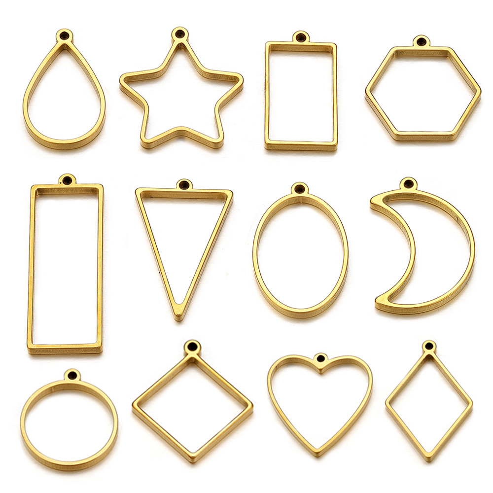 10 pezzi in acciaio inossidabi - Jewelry Making Mold recensione e prezzo