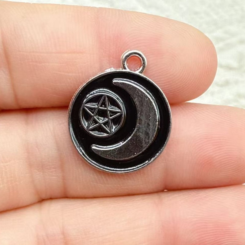 10 ciondoli a forma di luna, s - Jewelry Making Guide Book recensione e prezzo