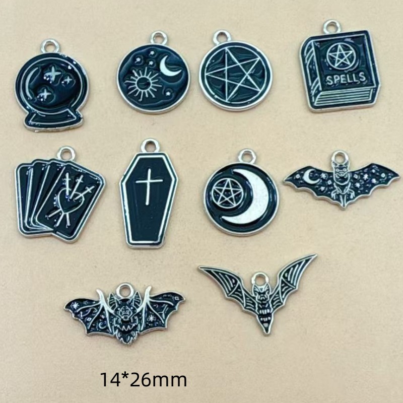 10 ciondoli a forma di luna, s - Jewelry Making Guide Book recensione e prezzo
