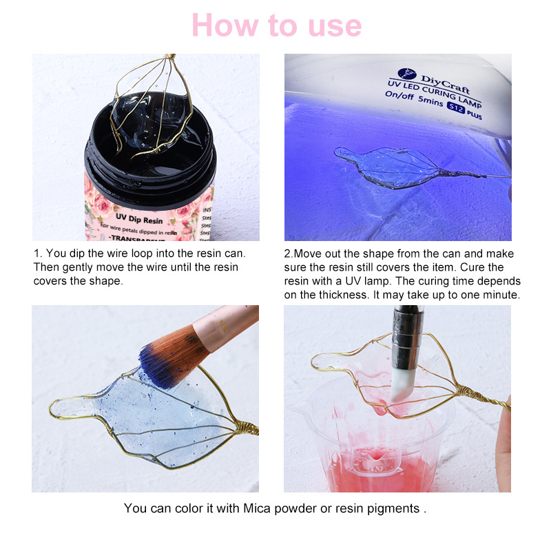 40/100/200g Colla in resina UV - Jewelry Making At Home recensione e prezzo